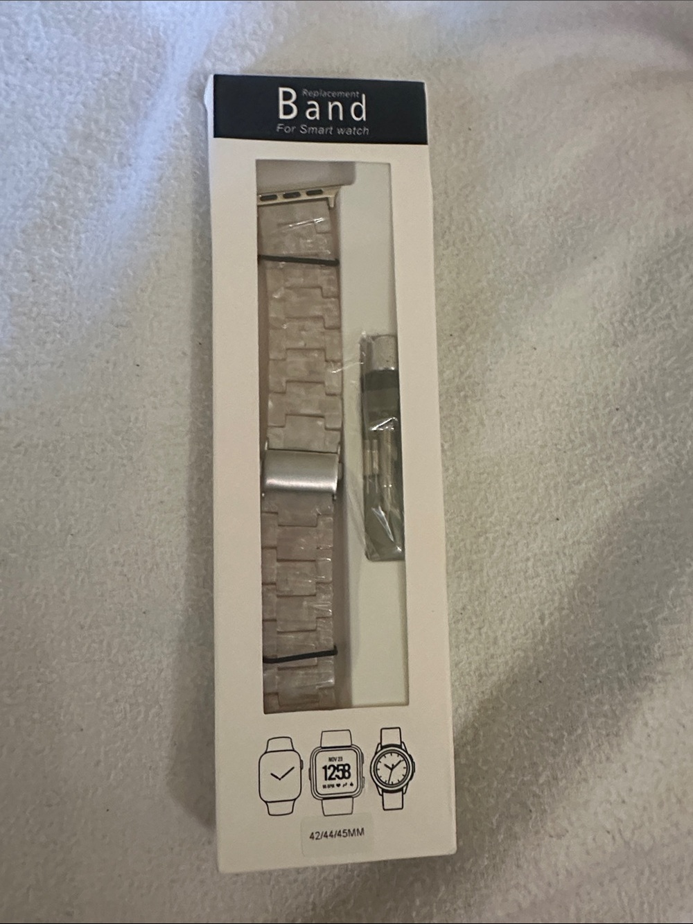 Replacement Smartwatch Band - Resin - Compatible With Apple Watch